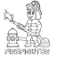 little firefighter coloring page free