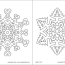 snowflake coloring pages free