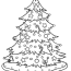 big christmas tree coloring pages