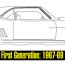 1967 2002 camaro generations