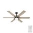 noble bronze led indoor ceiling fan