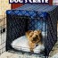 multiple diy dog crate cover ideas and