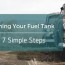 how to clean your fuel tank in 7 simple