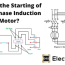 starting of three phase induction motor