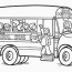 school bus coloring sheet free