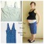 maternity maxi skirt pattern flash