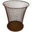 wire mesh waste basket