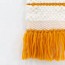 how to make a mini woven wall hanging