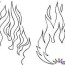 free flames coloring pages download