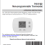non programmable thermostat manual