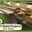 diy recycled pallet projects for kids