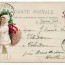 vintage christmas postcard gift tags