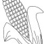 ear of corn coloring page coloring sun