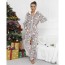 womens christmas onesie pajamas flannel