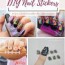 25 diy nail stickers how to make nail