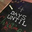 diy chalkboard countdown to christmas
