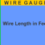 wire size guide chart knowledge base