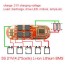 module pcb pcm 18650 lipo bms charger