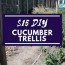simple cucumber trellis for only 15