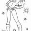 superhero girls coloring pages