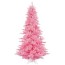 pink artificial christmas tree