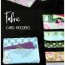 fabric card holders the perfect
