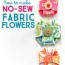 no sew fabric flowers scattered
