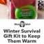 diy winter survival gift kit to keep