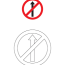 no entry traffic sign coloring page