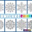 snowflake coloring pages superstar