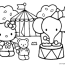 hello kitty coloring page 17 coloring