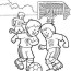 coloring pages coloring page boys play