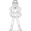 dc super hero girls coloring pages for