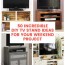 50 incredible diy tv stand ideas for