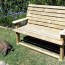 mica hardware diy garden bench