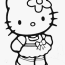 printable hello kitty coloring pages