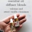 anthropologie inspired diffuser recipes