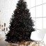 25 black christmas tree decor ideas