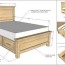 diy farmhouse storage bed with storage