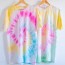 how to tie dye t shirts step by step