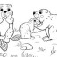 animal families coloring pages free