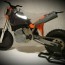 partially 3d printable rc motorcycle
