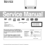 service manual service color tv with