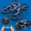 hhd h6 motorcycle folding rc drone 2 in