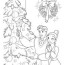 cartoon christmas coloring pages