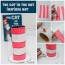 make a cat in the hat inspired hat for