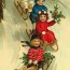 vintage christmas cards house of