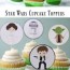 star s cupcake toppers diy tutorial
