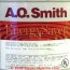 a o smith water heater age or manuals