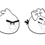 angry birds coloring pages print or